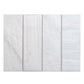 4X13 White Matte Tile