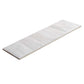 white porcelain tile flooring