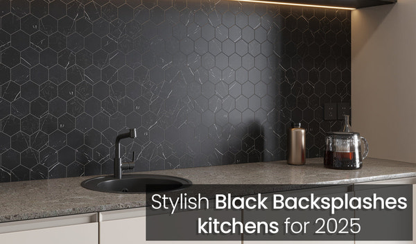 16 Stylish Black Kitchen Backsplash Ideas That Redefine Style in 2026
