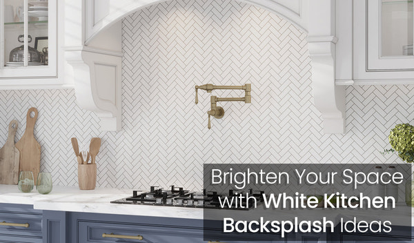 24 White Kitchen Backsplash Ideas That Make Your Space Feel Fresh and Bright