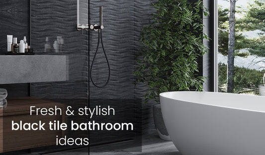 25 Stylish Black Tile Bathroom Ideas for a Bold Look