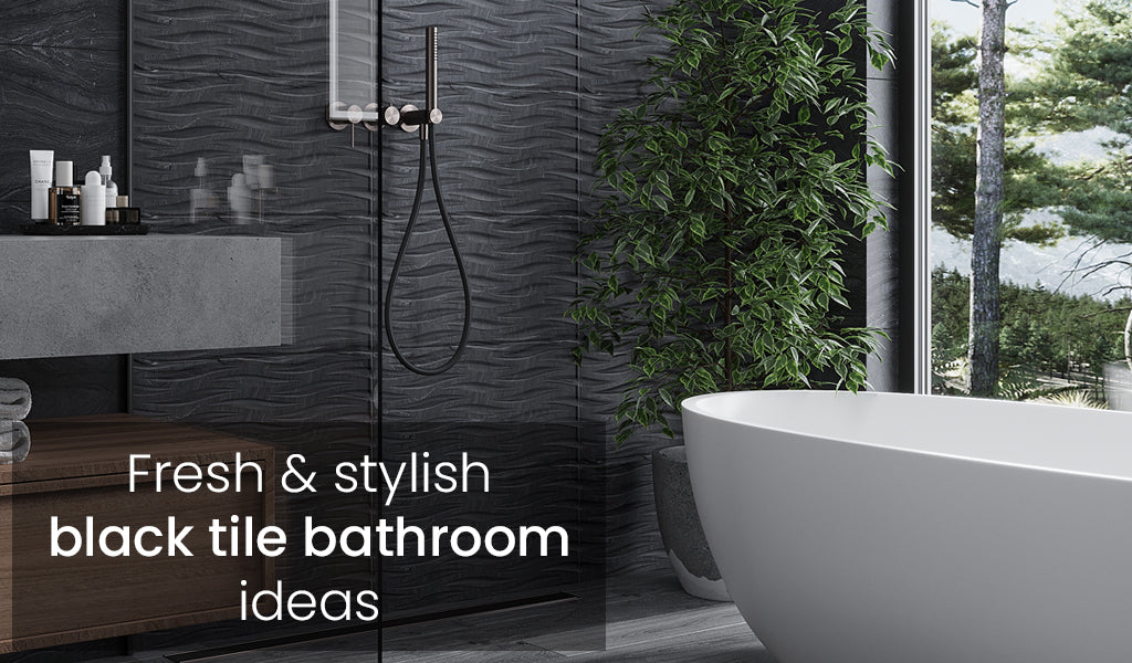 25 Stylish Black Tile Bathroom Ideas for a Bold Look