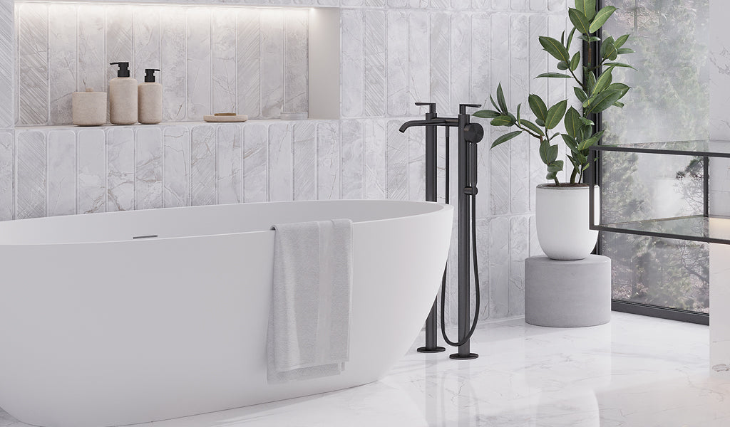 25 White Tile Bathroom Ideas You’ll Love