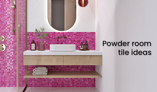 40 Powder Room Tile Ideas