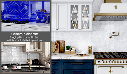 Ceramic Charm: Bringing Life to Your Kitchen with Backsplash Tile Inspirations