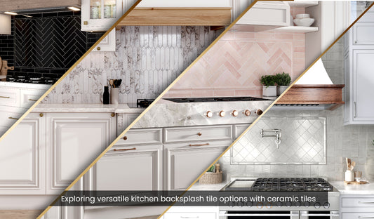 Exploring Versatile Kitchen Backsplash Tile Options with Ceramic Tiles