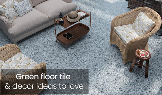 Green Tile Floor and Décor Ideas: Bring Fresh Style into Your Home