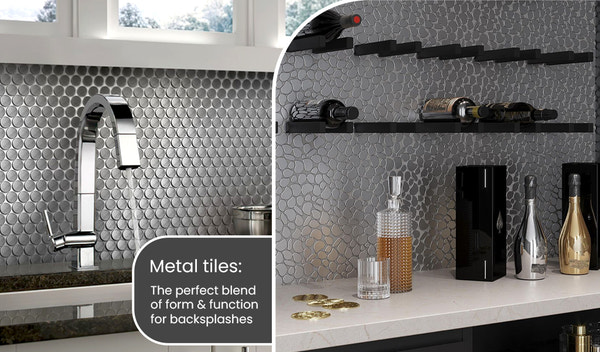 Metal Tiles: The Perfect Blend of Form and Function for Backsplashes