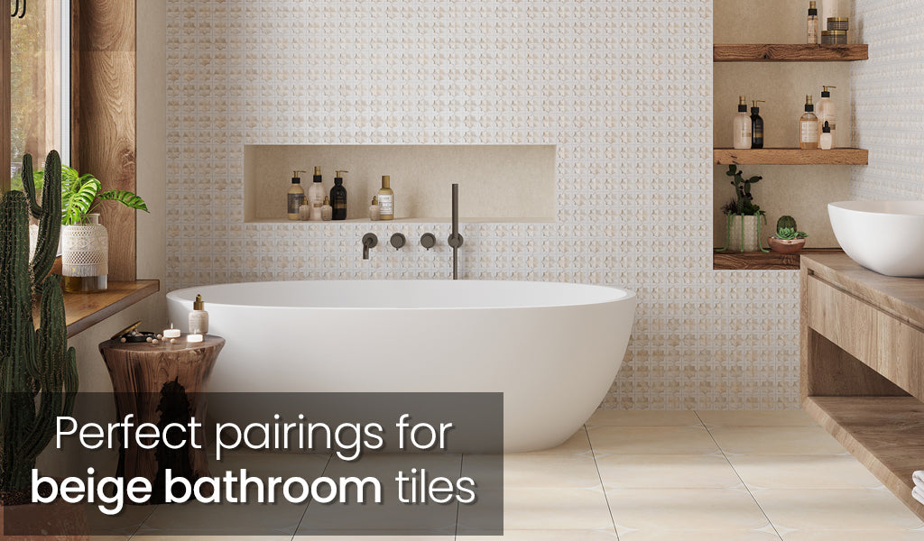 What Color Goes with Beige Bathroom Tiles