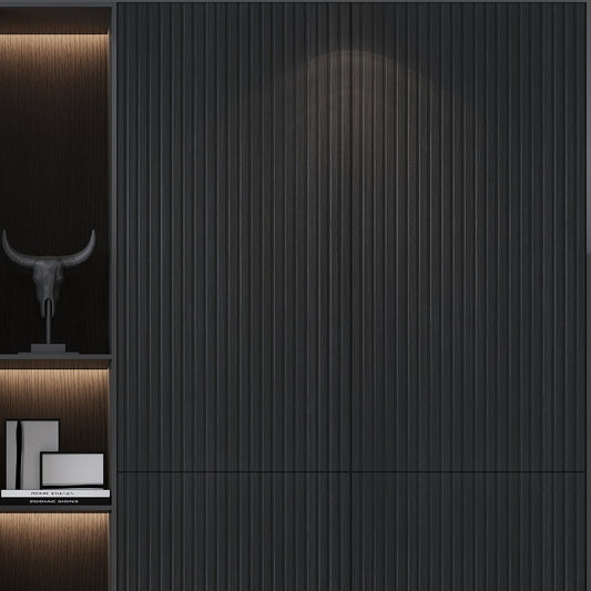 Charcoal Black 24x48 Matte Porcelain Large Format Tile (2 pack, 15.5 sq ft/case)