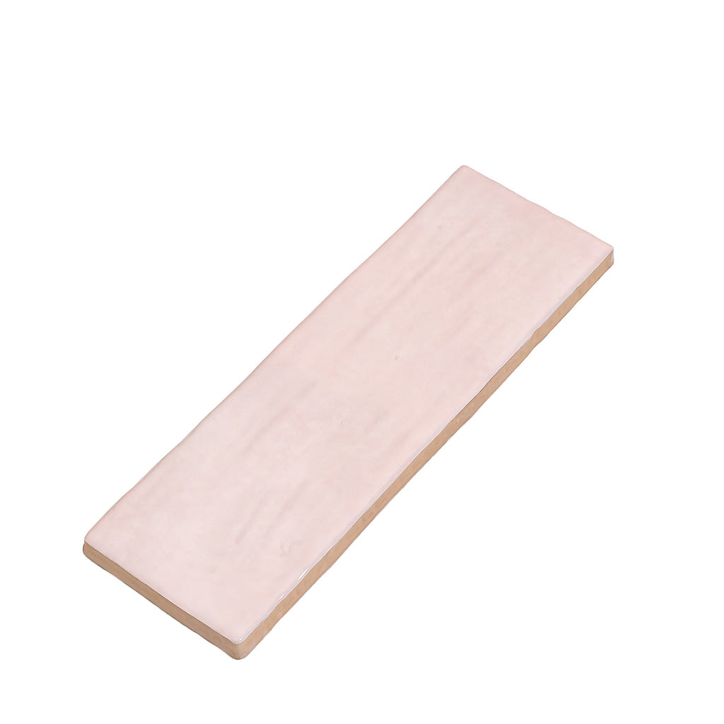 Pink Polished Ceramic Subway Tile – 2.58 x 8 in. (5.38 sq. ft./case) - Sample