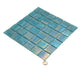 Celestial 12 in. x 12 in. Glossy Light Teal Blue Glass Mosaic Wall and Floor Tile (10 sq. ft./case) (10-pack)