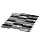 Gray 12x12 Brick Honed PVC Peel & Stick Tile (10 pack, 10 sq ft/case) - Sample
