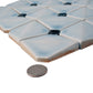 Sample - Frost White 12x12 in. Glossy Finished Cermaic Mosaic Wall Tile (5 sq ft/case, 5 pack)
