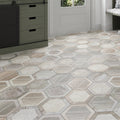 Beige 10x10 Matte Hexagon Porcelain Tile (20 pack, 10.43 sq ft/case)