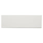 Metro 4 in. x 12 in. Polished White Ceramic Subway Wall Tile (10.4 sq ft/case) - 34 pack