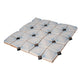 Sample - Frost White 12x12 in. Glossy Finished Cermaic Mosaic Wall Tile (5 sq ft/case, 5 pack)