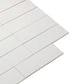 White 4x12 Matte Ceramic Subway Tile (35 Cases, 364 sqft/Pallet)