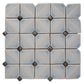 Frost White 12x12 in. Glossy Finished Cermaic Mosaic Wall Tile (5 sq ft/case, 5 pack)