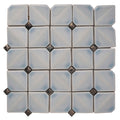 Sample - Frost White 12x12 in. Glossy Finished Cermaic Mosaic Wall Tile (5 sq ft/case, 5 pack)