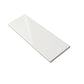 Metro 4 in. x 12 in. Polished White Ceramic Subway Wall Tile (10.4 sq ft/case) - 34 pack