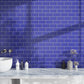 Cobalt Blue 3x6 Matte Subway Glass Tile (40 pack, 5 sq ft/case)