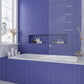 Cobalt Blue 12x12 Matte Square Glass Mosaic Tile (10 pack, 9.67 sq ft/case)