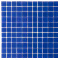 Sample - Cobalt Blue 12x12 Matte Square Glass Mosaic Tile (10 pack, 9.67 sq ft/case)