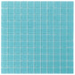 Sky Blue 12x12 Matte Square Glass Mosaic Tile (10 pack, 9.67 sq ft/case) - Sample