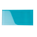 Sample - Sapphire Blue 3x6 Glossy Subway Glass Tile (40 pack, 5 sq ft/case)