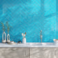 Sapphire Blue 4x16 Glossy Subway Glass Tile (12 pack, 5.33 sq ft/case)