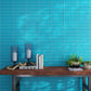 Sapphire Blue 3x12 Matte Subway Glass Tile (20 pack, 5 sq ft/case)