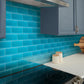 3x6 Sapphire Blue Mosaic Tile 