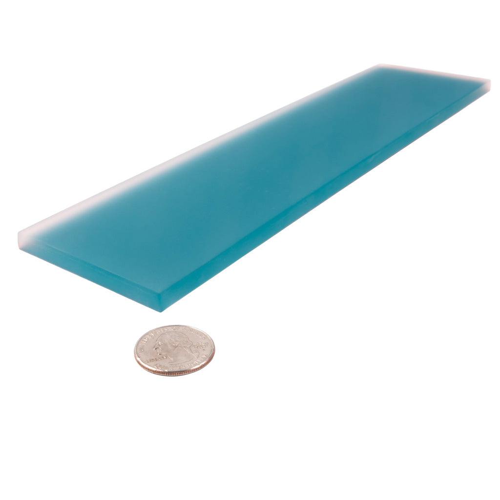 Sapphire Blue 3x12 Matte Subway Glass Tile (20 pack, 5 sq ft/case) - Sample