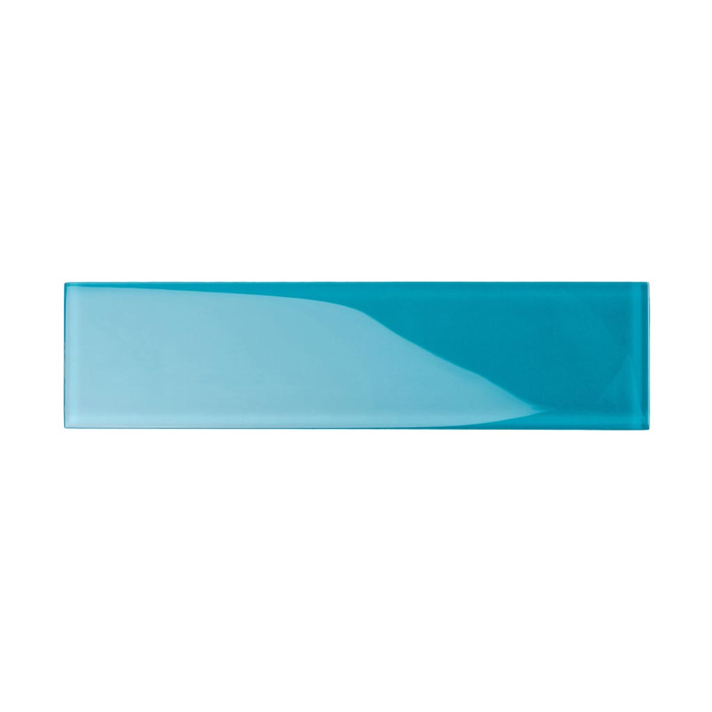 Sapphire Blue 3x12 Glossy Subway Glass Tile (20 pack, 5 sq ft/case) - Sample