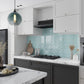 Blizzard Blue 3x12 Glossy Subway Glass Tile (20 pack, 5 sq ft/case) - Sample