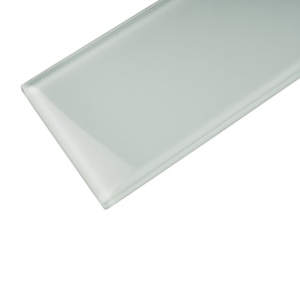 Blizzard Blue 4x16 Glossy Subway Glass Tile (12 pack, 5.33 sq ft/case) - Sample