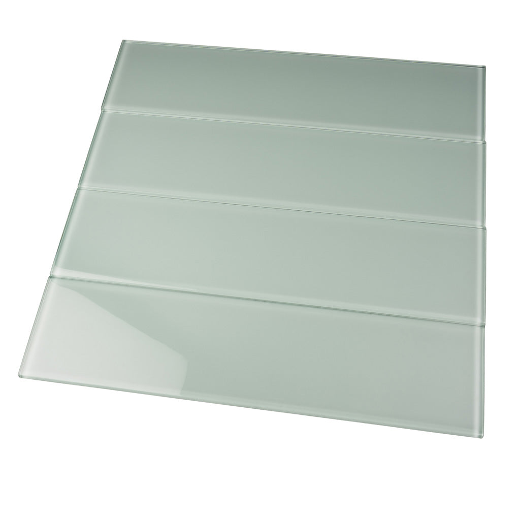 Blizzard Blue 4x16 Glossy Subway Glass Tile (12 pack, 5.33 sq ft/case) - Sample