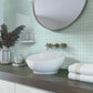 Blizzard Blue 12x12 Glossy Square Glass Mosaic Tile (10 pack, 9.67 sq ft/case) - Sample
