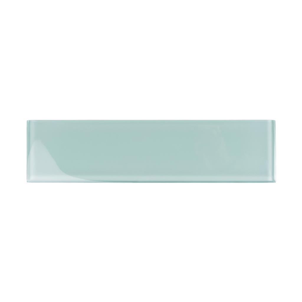 Blizzard Blue 3x12 Glossy Subway Glass Tile (20 pack, 5 sq ft/case) - Sample