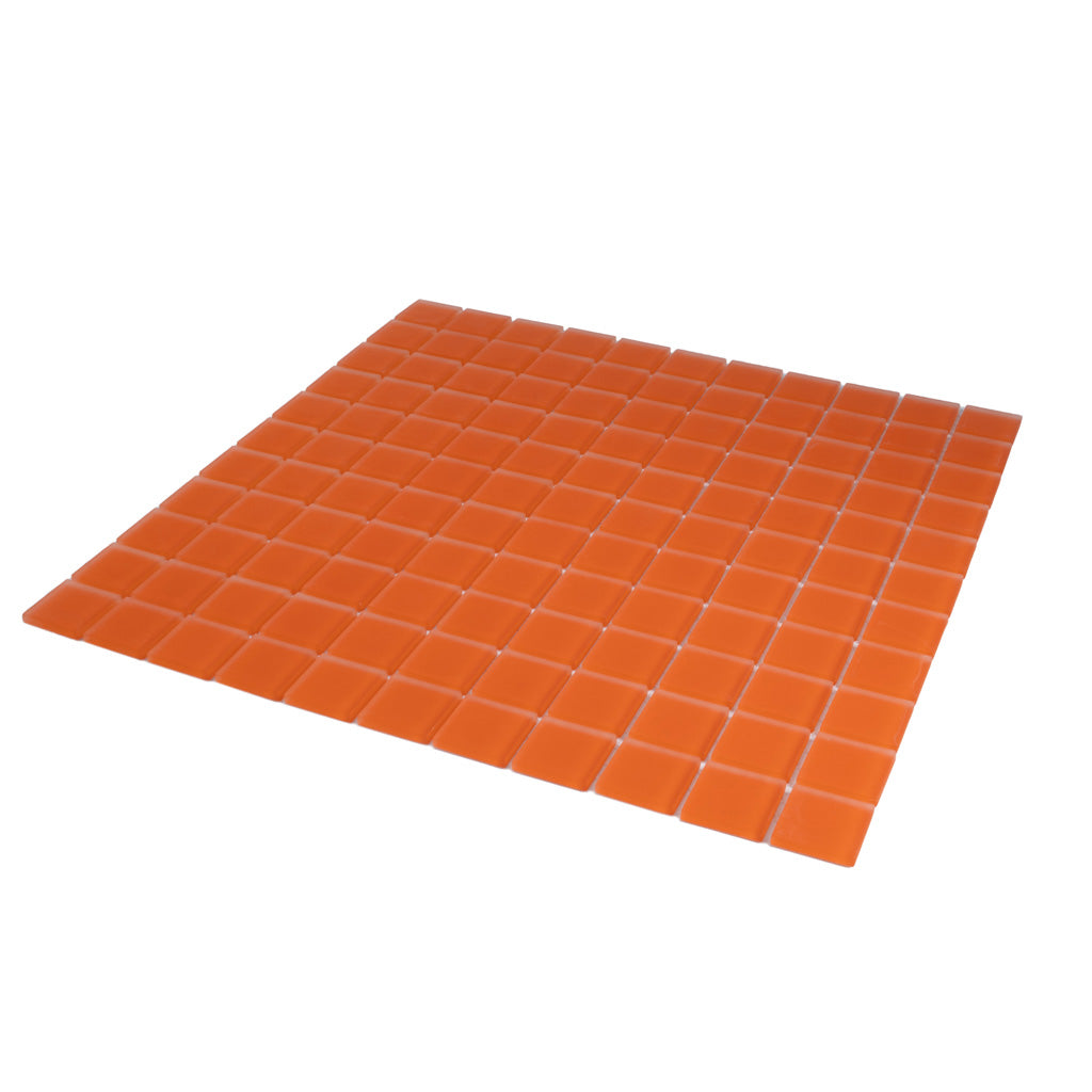 Orange Matte Finished Tile