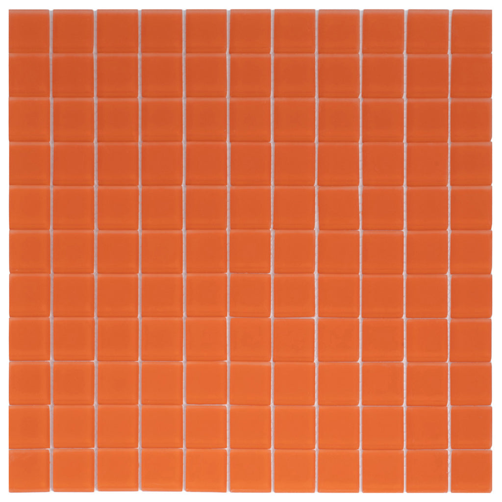 Orange Mosaic Tile
