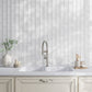 White 3x6 Matte Subway Glass Tile (40 pack, 5 sq ft/case)