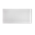 Sample - White 3x6 Matte Subway Glass Tile (40 pack, 5 sq ft/case)