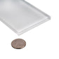White 3x6 Matte Subway Glass Tile (40 pack, 5 sq ft/case) - Sample