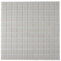 Sample - Warm Greige 12x12 Glossy Square Glass Mosaic Tile (10 pack, 9.67 sq ft/case)