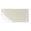 Sample - Warm Greige 3x6 Glossy Subway Glass Tile (40 pack, 5 sq ft/case)