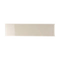 Sample - Beige 4x16 Glossy Subway Glass Tile (12 pack, 5.33 sq ft/case)