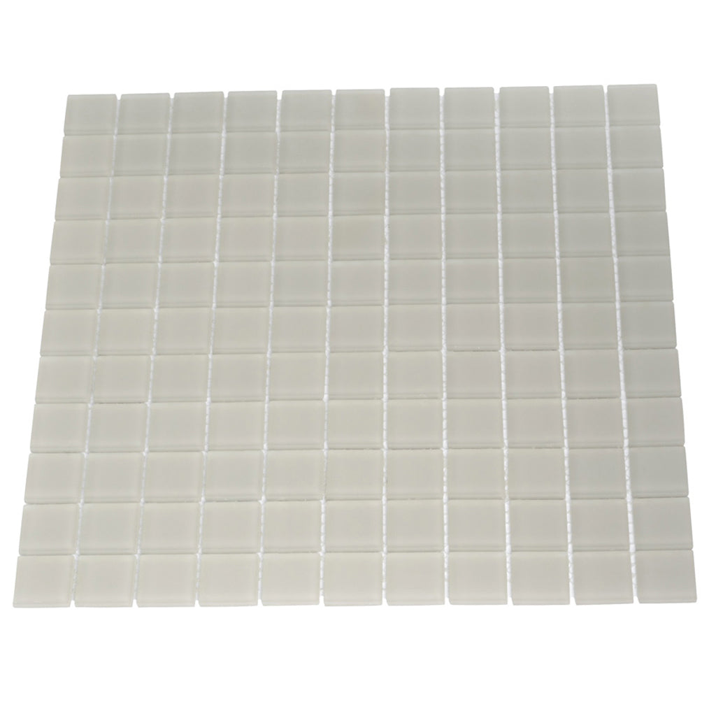 1x1 Lace White Matte Finished Tile