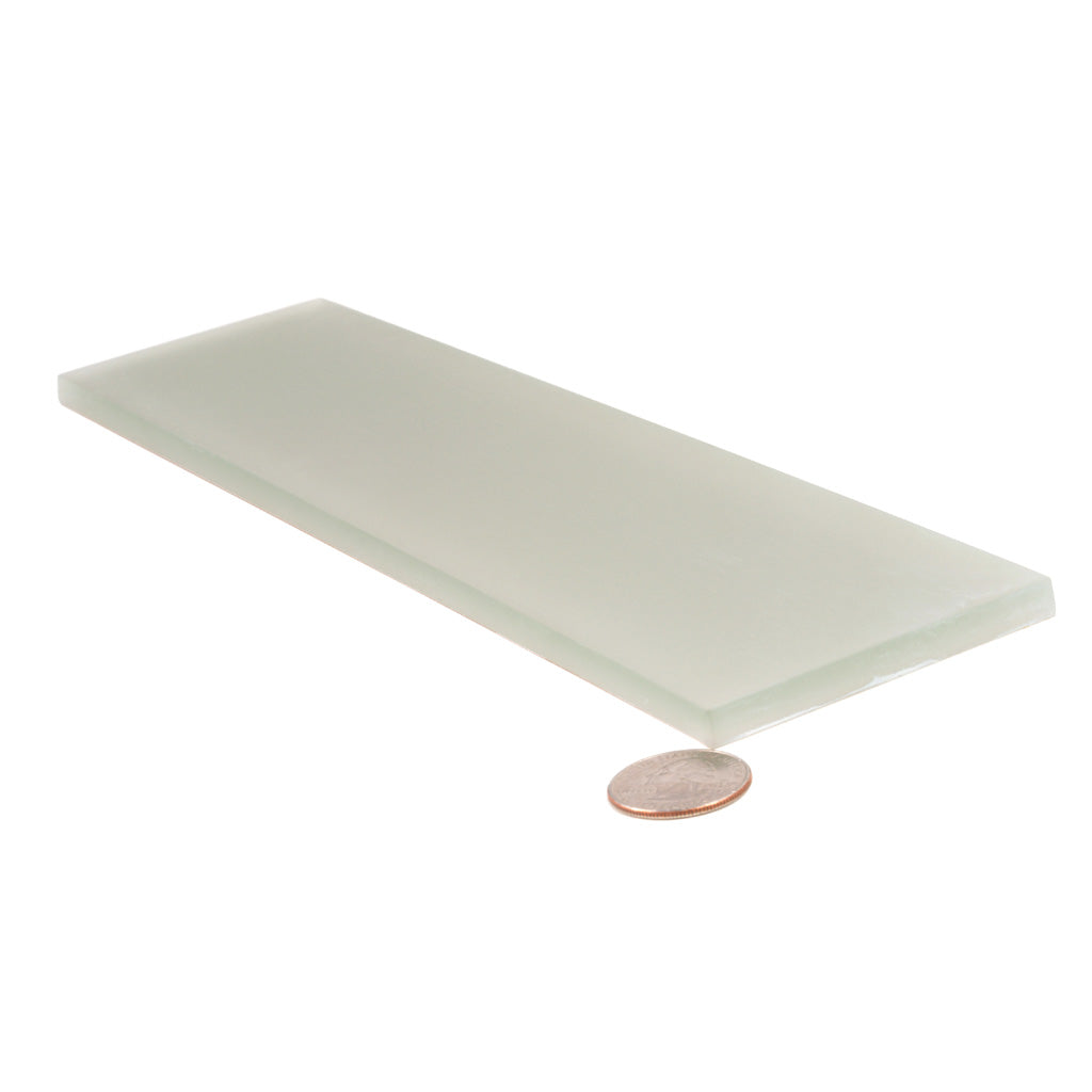 Lace White 3x12 Matte Subway Glass Tile (20 pack, 5 sq ft/case) - Sample